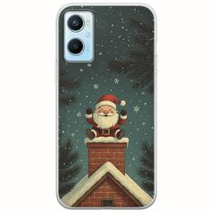 Chimney Santa Oppo A96 4G Flexible TPU (Διάφανη Σιλικόνη)