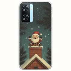 Chimney Santa Oppo A77 5G Flexible TPU (Διάφανη Σιλικόνη)
