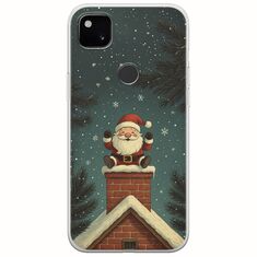 Chimney Santa Google Pixel 4a 4G Flexible TPU (Διάφανη Σιλικόνη)