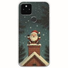 Chimney Santa Google Pixel 4a 5G Flexible TPU (Διάφανη Σιλικόνη)