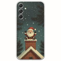 Chimney Santa Samsung Galaxy A34 5G Flexible TPU (Διάφανη Σιλικόνη)