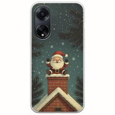 Chimney Santa Oppo A98 5G Flexible TPU (Διάφανη Σιλικόνη)