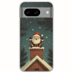Chimney Santa Google Pixel 8 5G Flexible TPU (Διάφανη Σιλικόνη)