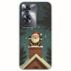 Chimney Santa Oppo A79 5G Flexible TPU (Διάφανη Σιλικόνη)