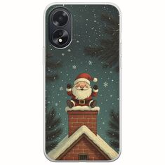 Chimney Santa Oppo A18 4G Flexible TPU (Διάφανη Σιλικόνη)