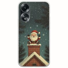 Chimney Santa Oppo A78 5G Flexible TPU (Διάφανη Σιλικόνη)