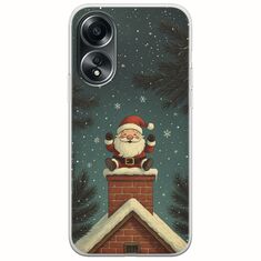 Chimney Santa Oppo A78 4G Flexible TPU (Διάφανη Σιλικόνη)