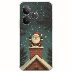 Chimney Santa Realme GT 6T 5G Flexible TPU (Διάφανη Σιλικόνη)