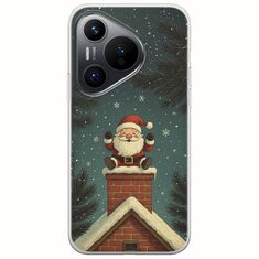 Chimney Santa Huawei Pura 70 Flexible TPU (Διάφανη Σιλικόνη)
