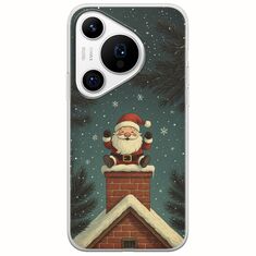Chimney Santa Huawei Pura 70 Pro Flexible TPU (Διάφανη Σιλικόνη)