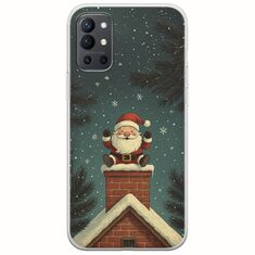 Chimney Santa OnePlus 9R 5G Flexible TPU (Διάφανη Σιλικόνη)