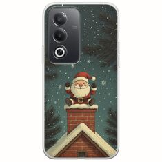 Chimney Santa Oppo A80 5G Flexible TPU (Διάφανη Σιλικόνη)