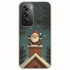 Chimney Santa Oppo Reno 12 Pro 5G Flexible TPU (Διάφανη Σιλικόνη)