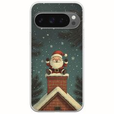 Chimney Santa Google Pixel 9 Pro XL 5G Flexible TPU (Διάφανη Σιλικόνη)
