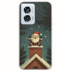 Chimney Santa Motorola Edge 50 Fusion 5G Flexible TPU (Διάφανη Σιλικόνη)