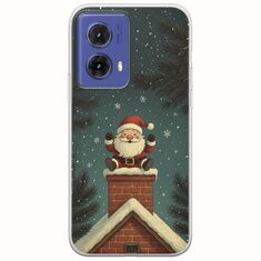 Chimney Santa Motorola Moto G85 5G Flexible TPU (Διάφανη Σιλικόνη)