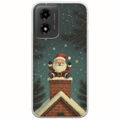 Chimney Santa Motorola Moto G04 Flexible TPU (Διάφανη Σιλικόνη)