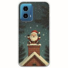 Chimney Santa Motorola Moto G34 5G Flexible TPU (Διάφανη Σιλικόνη)