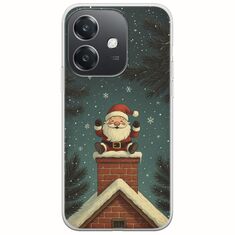 Chimney Santa Oppo A60 5G Flexible TPU (Διάφανη Σιλικόνη)