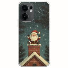 Chimney Santa Oppo Reno 13 F 5G Flexible TPU (Διάφανη Σιλικόνη)