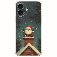 Chimney Santa iPhone 17 Flexible TPU (Διάφανη Σιλικόνη)