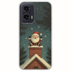 Chimney Santa Motorola Moto G35 5G Flexible TPU (Διάφανη Σιλικόνη)
