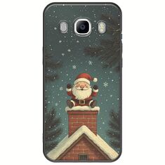 Chimney Santa Samsung Galaxy J5(2016) Black TPU (Μαύρη Σιλικόνη)