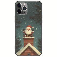 Chimney Santa iPhone 11 Pro Max Black TPU (Μαύρη Σιλικόνη)