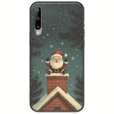Chimney Santa Samsung Galaxy A30s Black TPU (Μαύρη Σιλικόνη)