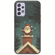 Chimney Santa Samsung Galaxy A52 (4G/5G) A52s Black TPU (Μαύρη Σιλικόνη)