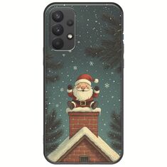 Chimney Santa Samsung Galaxy A32 4G Black TPU (Μαύρη Σιλικόνη)