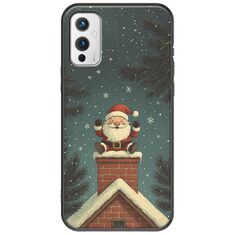Chimney Santa OnePlus 9 Black TPU (Μαύρη Σιλικόνη)