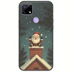 Chimney Santa Realme C21 Black TPU (Μαύρη Σιλικόνη)