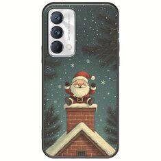 Chimney Santa Realme GT Master Edition Black TPU (Μαύρη Σιλικόνη)