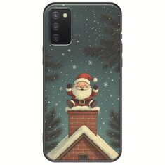 Chimney Santa Samsung Galaxy A03s Black TPU (Μαύρη Σιλικόνη)