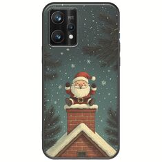 Chimney Santa Realme 9 Pro Plus Black TPU (Μαύρη Σιλικόνη)