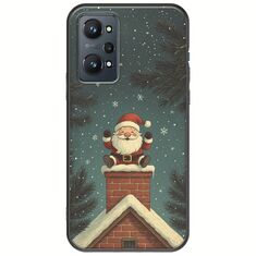 Chimney Santa Realme GT 2 5G Black TPU (Μαύρη Σιλικόνη)