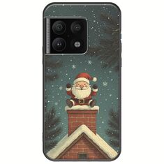 Chimney Santa OnePlus 10 Pro Black TPU (Μαύρη Σιλικόνη)