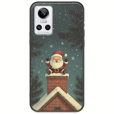 Chimney Santa Realme GT Neo 3 Black TPU (Μαύρη Σιλικόνη)
