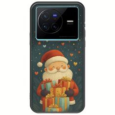 North Pole Gifts Vivo X80 Black TPU (Μαύρη Σιλικόνη)