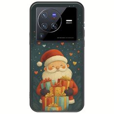 North Pole Gifts Vivo X80 Pro Black TPU (Μαύρη Σιλικόνη)