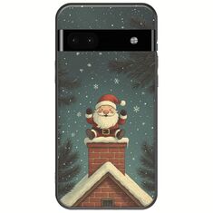 Chimney Santa Google Pixel 6a 5G Black TPU (Μαύρη Σιλικόνη)