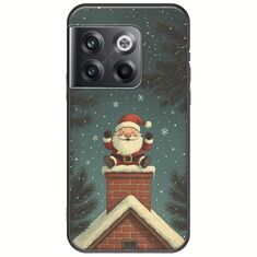 Chimney Santa OnePlus 10T 5G Black TPU (Μαύρη Σιλικόνη)