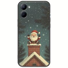 Chimney Santa Realme C33 Black TPU (Μαύρη Σιλικόνη)