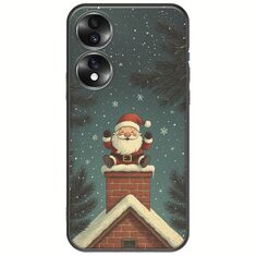 Chimney Santa Honor 70 5G Black TPU (Μαύρη Σιλικόνη)