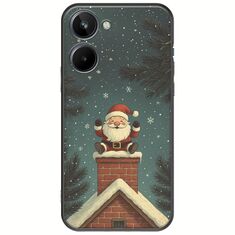 Chimney Santa Realme 10 4G Black TPU (Μαύρη Σιλικόνη)