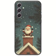 Chimney Santa Samsung Galaxy A14 5G Black TPU (Μαύρη Σιλικόνη)