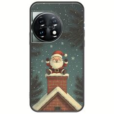 Chimney Santa OnePlus 11 5G Black TPU (Μαύρη Σιλικόνη)