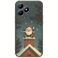 Chimney Santa Realme C51 Black TPU (Μαύρη Σιλικόνη)