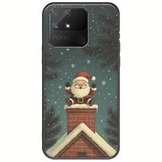Chimney Santa Realme Narzo 50A Black TPU (Μαύρη Σιλικόνη)